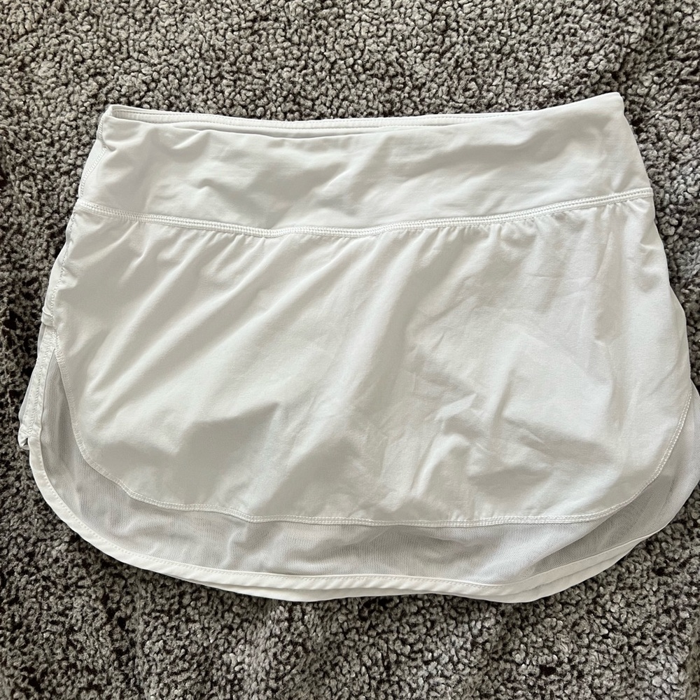 Lululemon white skort